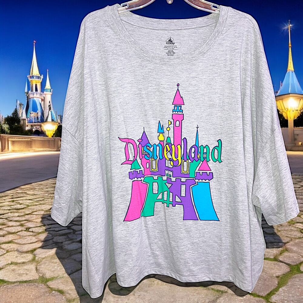 NWT! Disneyland Sleeping Beauty's Castle T-Shirt 3X!